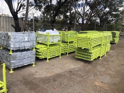 Lime Scaffolding and Safety Rail work 1
