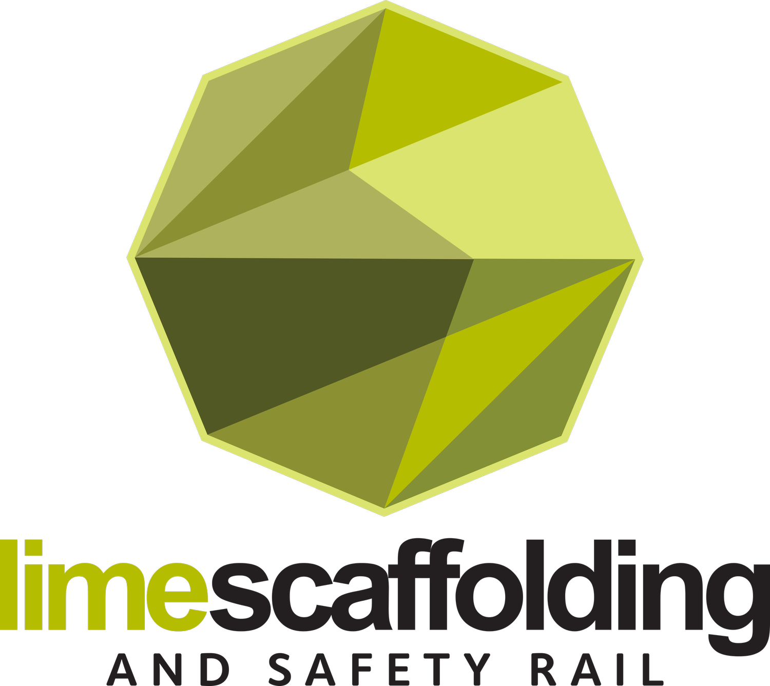 Lime Scaffolding and Safety Rail