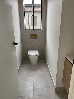 Mono Tiling bathroom renovation work 2