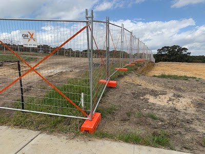 ON-X Temporary Fencing work 3