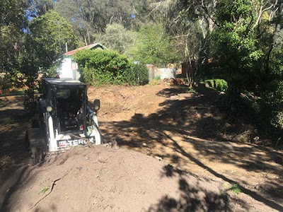 P & J Earthworks Ballarat Excavator Hire project 6