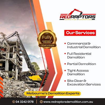 Red Raptors Demolition and Excavation photo 1