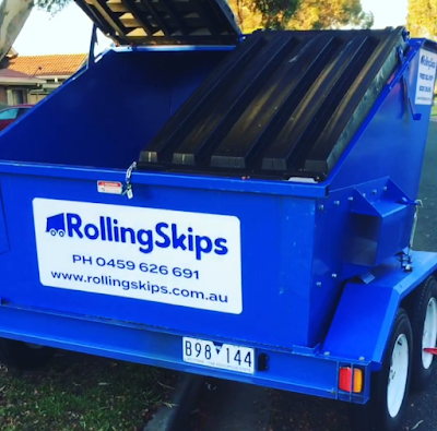 Rolling Skips - Mobile & Lockable skip bins I Waste removal I Rubbish collection service photo 2