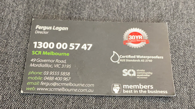 SCR Melbourne work 1