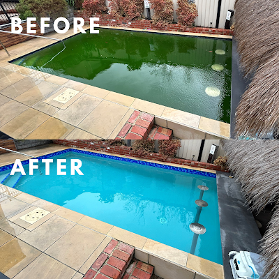 Striking Pool Care project 4