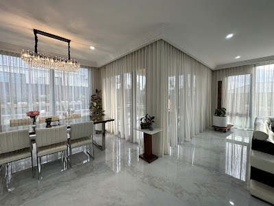 With Vogue Window Coverings & Interior Living - Epping VIC Plantation Shutters, Roller Blinds & curtains Supplier project 5